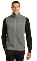 The North Face ® Adult Unisex 100% Recycled Polyester Sweater Fleece Vest With Pockets